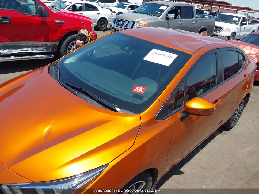 2021 Nissan Versa Sv Xtronic Cvt VIN: 3N1CN8EV0ML922555 Lot: 39465116