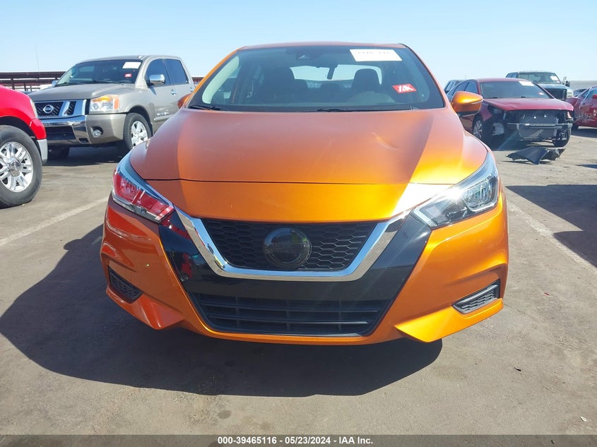 2021 Nissan Versa Sv Xtronic Cvt VIN: 3N1CN8EV0ML922555 Lot: 39465116