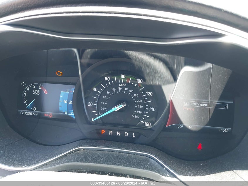 VIN 3FA6P0H76HR198219 2017 FORD FUSION SE