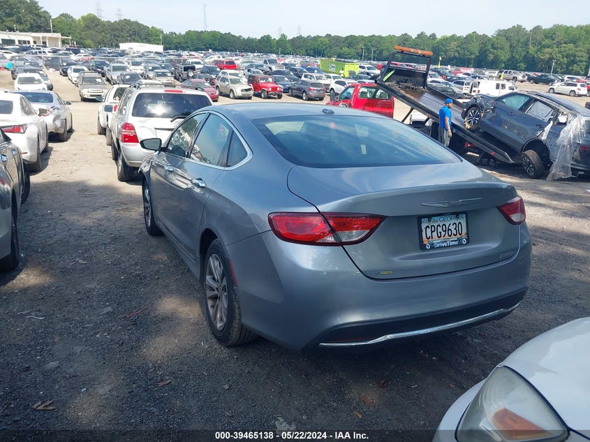 2016 CHRYSLER 200 LIMITED - 1C3CCCAB7GN136388