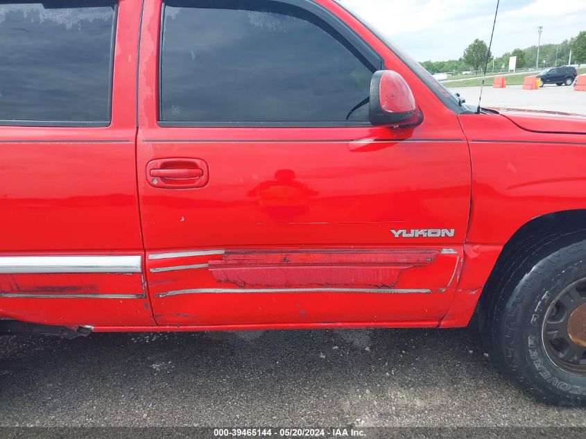 2001 GMC Yukon Slt VIN: 1GKEK13VX1J295685 Lot: 39465144