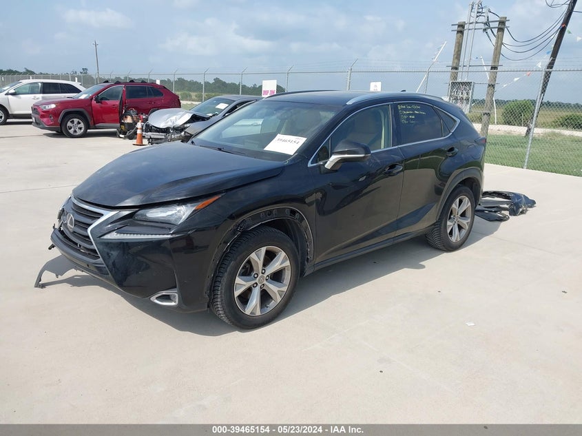 VIN JTJYARBZ1H2069941 2017 LEXUS NX 200T