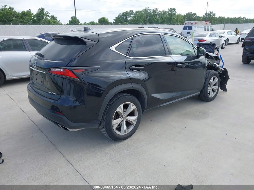 VIN JTJYARBZ1H2069941 2017 LEXUS NX 200T