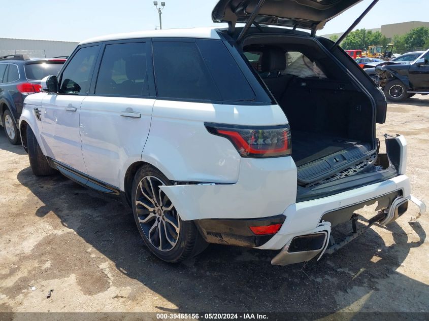 2022 Land Rover Range Rover Sport Hse Silver Edition Mhev VIN: SALWR2SU7NA209547 Lot: 39465156