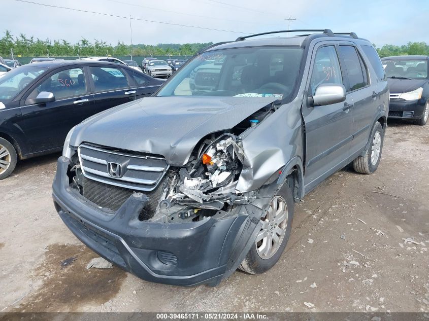 2005 Honda Cr-V Ex VIN: JHLRD78865C026710 Lot: 39465171