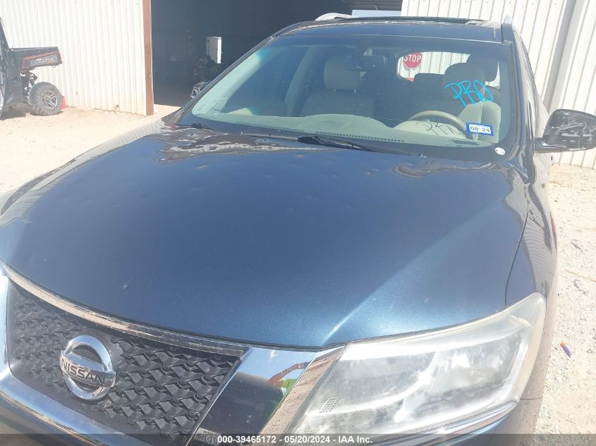 2014 Nissan Pathfinder Sl VIN: 5N1AR2MN6EC620638 Lot: 39465172