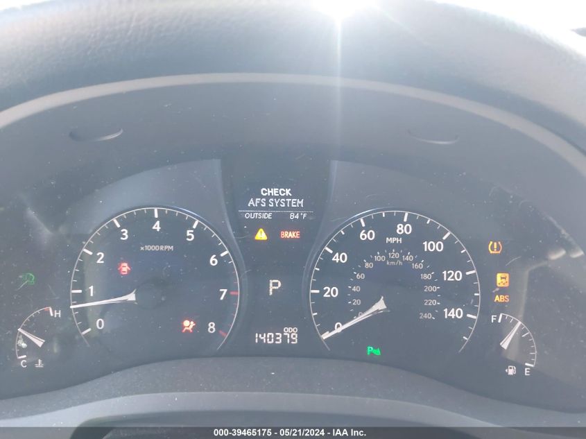 2010 Lexus Rx 350 VIN: 2T2ZK1BA5AC038906 Lot: 39465175