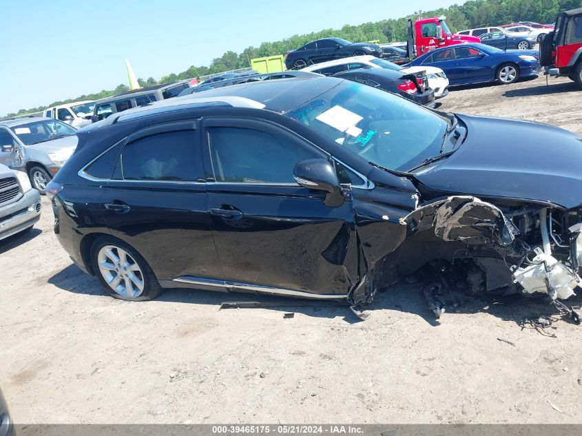 2010 Lexus Rx 350 VIN: 2T2ZK1BA5AC038906 Lot: 39465175