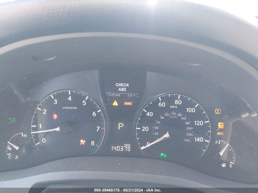 2010 Lexus Rx 350 VIN: 2T2ZK1BA5AC038906 Lot: 39465175