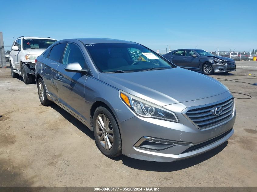 2015 HYUNDAI SONATA SE - 5NPE24AF5FH007550