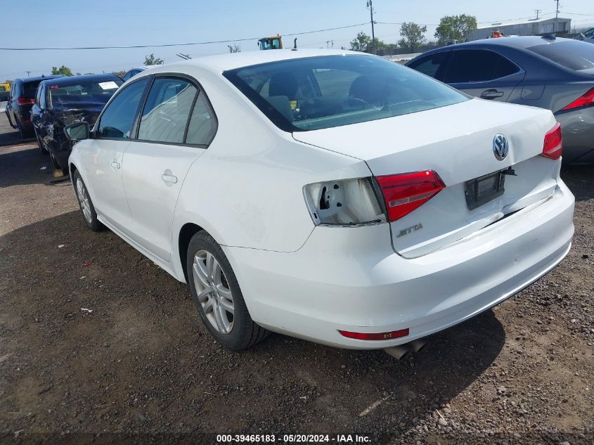 2015 Volkswagen Jetta 2.0L S VIN: 3VW2K7AJ4FM354075 Lot: 39465183