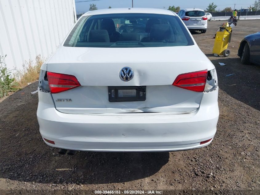 2015 Volkswagen Jetta 2.0L S VIN: 3VW2K7AJ4FM354075 Lot: 39465183