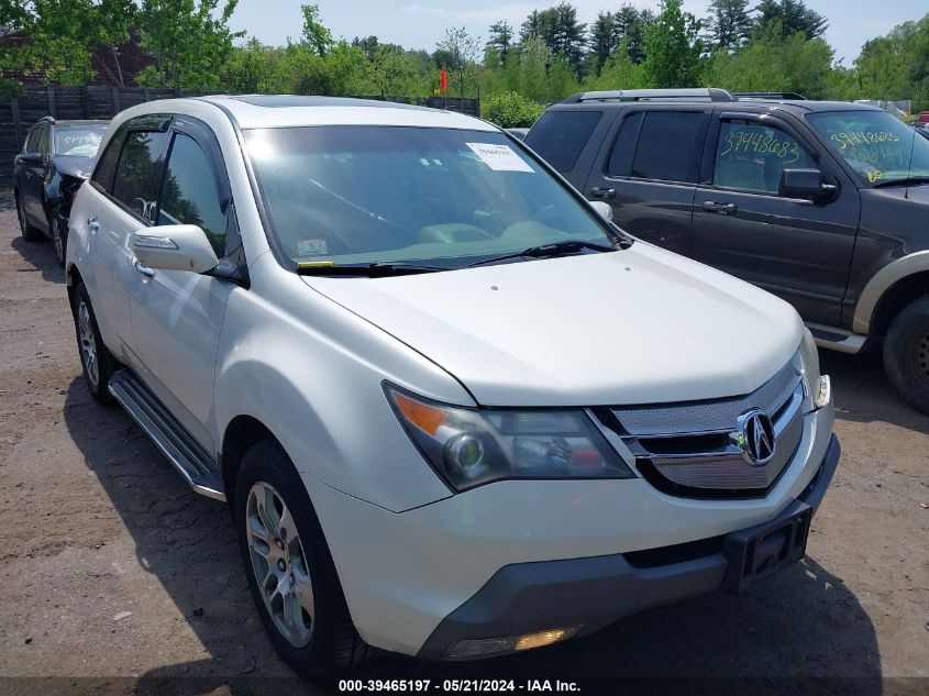 2008 Acura Mdx Technology Package VIN: 2HNYD28448H502568 Lot: 39465197