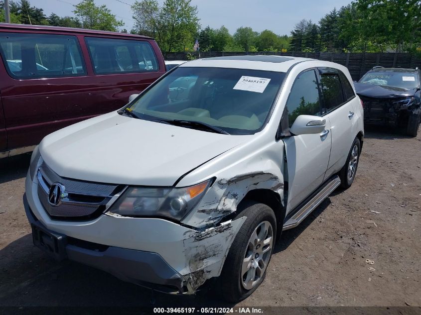 2008 Acura Mdx Technology Package VIN: 2HNYD28448H502568 Lot: 39465197