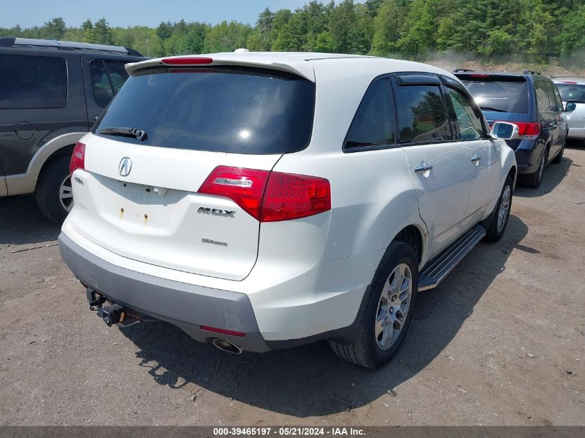 2008 Acura Mdx Technology Package VIN: 2HNYD28448H502568 Lot: 39465197