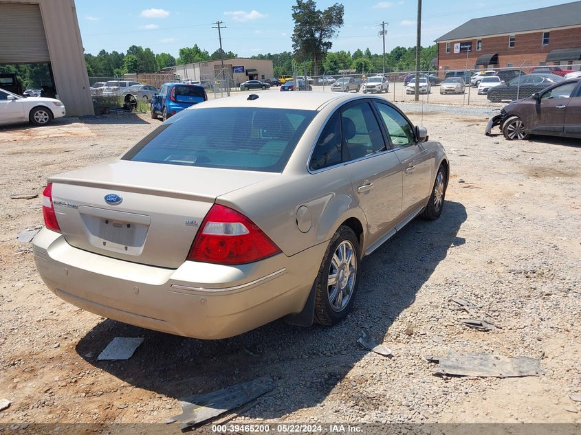 2007 Ford Five Hundred Sel VIN: 1FAFP24137G122654 Lot: 39465200
