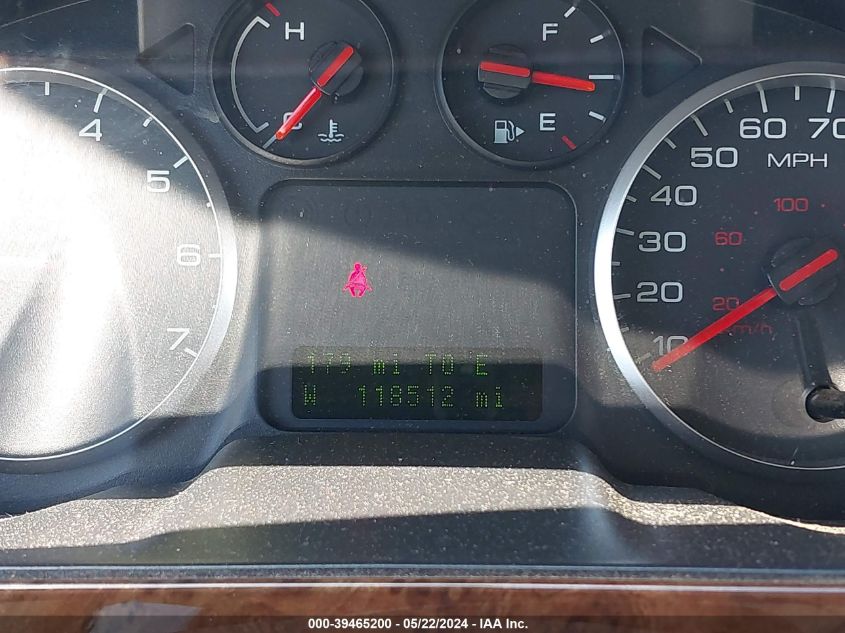 2007 Ford Five Hundred Sel VIN: 1FAFP24137G122654 Lot: 39465200