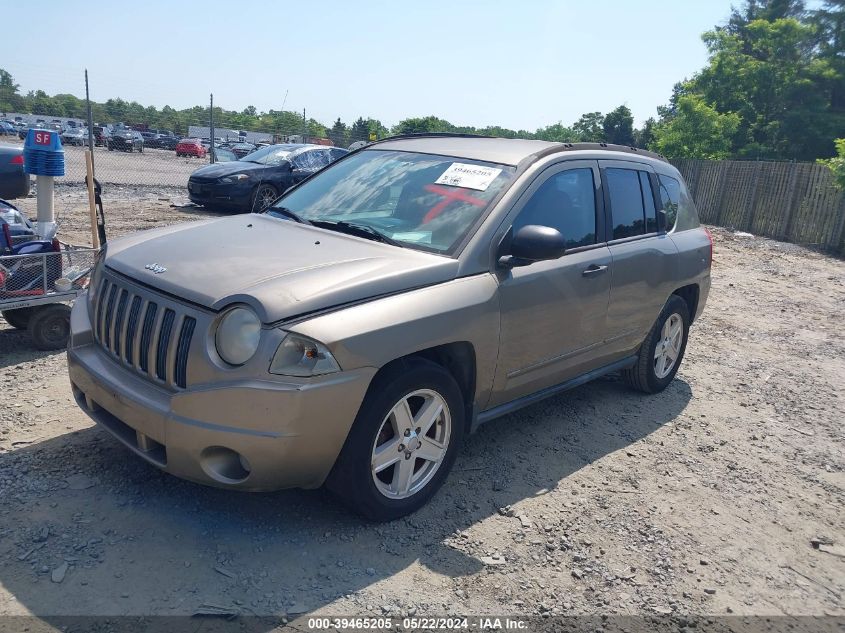 2008 Jeep Compass Sport VIN: 1J8FT47088D547903 Lot: 39465205