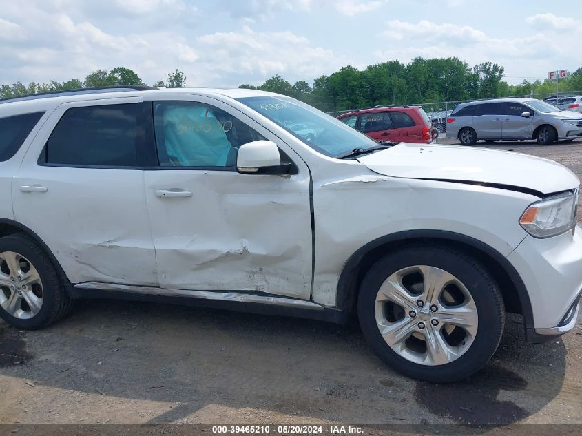 2015 Dodge Durango Limited VIN: 1C4RDJDG1FC850249 Lot: 39465210