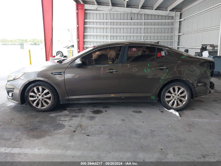 2014 Kia Optima Lx VIN: 5XXGM4A76EG303764 Lot: 39465217