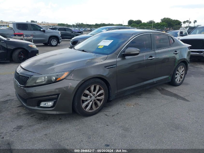 2014 Kia Optima Lx VIN: 5XXGM4A76EG303764 Lot: 39465217