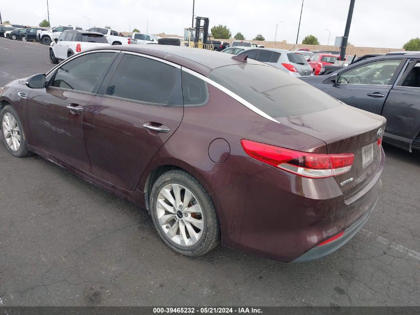 2016 Kia Optima Lx VIN: 5XXGT4L3XGG004763 Lot: 39465232