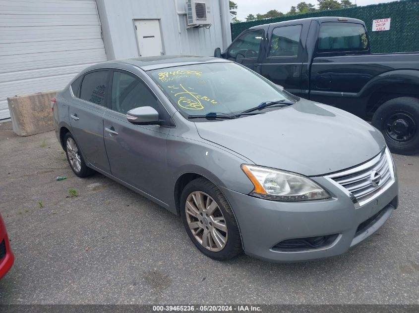 2013 Nissan Sentra Sl VIN: 3N1AB7AP8DL663444 Lot: 39465236