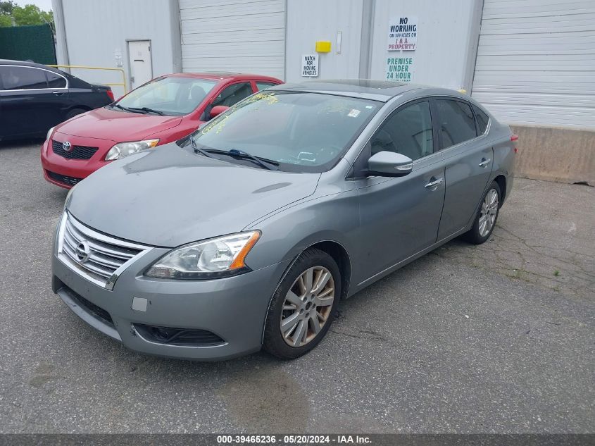 2013 Nissan Sentra Sl VIN: 3N1AB7AP8DL663444 Lot: 39465236