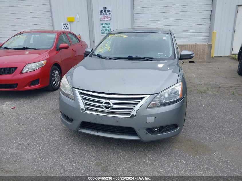 2013 Nissan Sentra Sl VIN: 3N1AB7AP8DL663444 Lot: 39465236