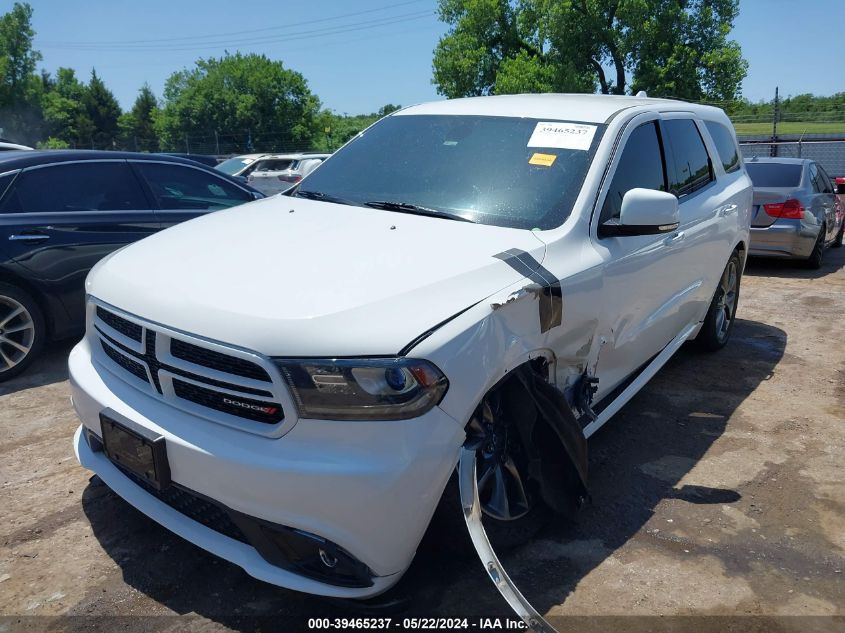 2017 Dodge Durango Gt Rwd VIN: 1C4RDHDG6HC869620 Lot: 39465237