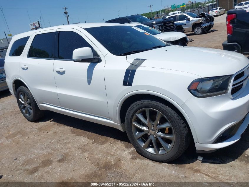 2017 Dodge Durango Gt Rwd VIN: 1C4RDHDG6HC869620 Lot: 39465237