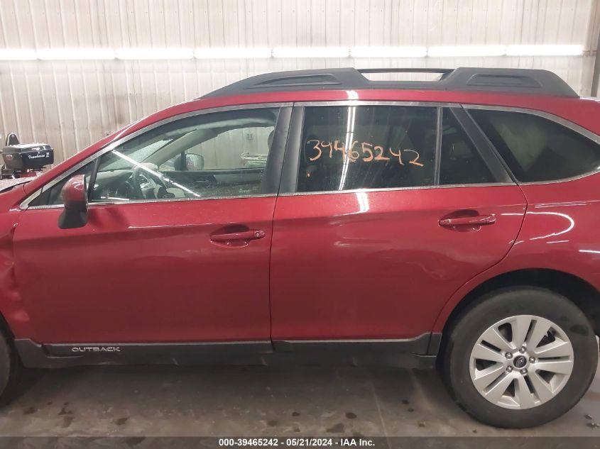 2019 Subaru Outback 2.5I Premium VIN: 4S4BSAFC9K3370953 Lot: 39465242