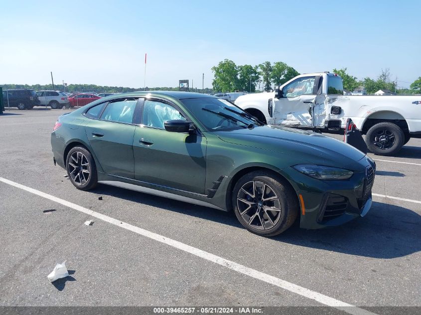 2022 BMW M440I Gran Coupe xDrive VIN: WBA13AW07NFM17030 Lot: 39465257