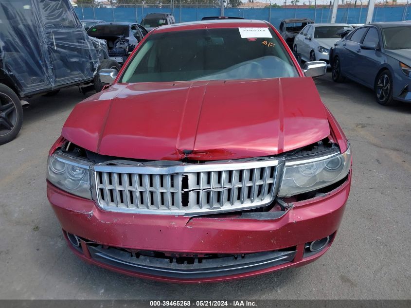 2008 Lincoln Mkz VIN: 3LNHM26T08R661846 Lot: 39465268