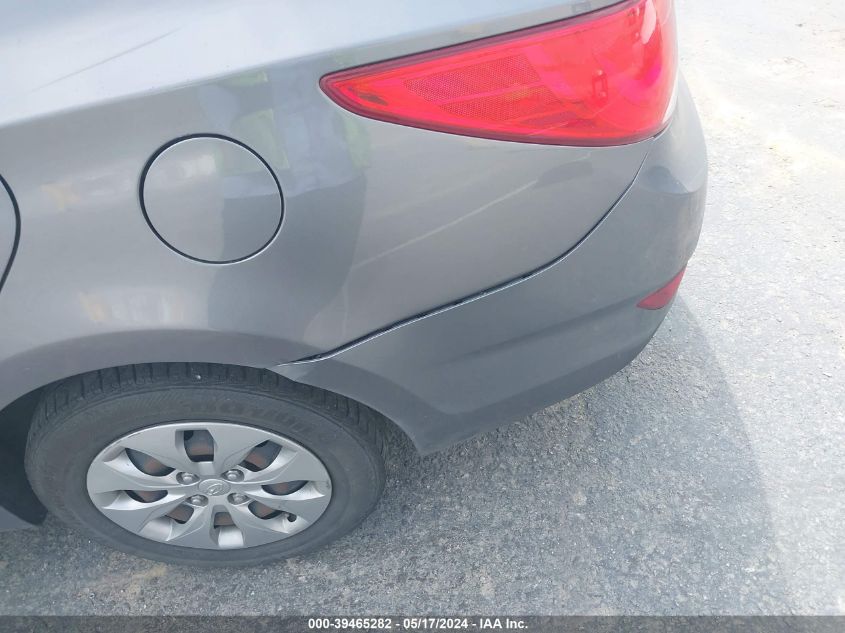 2017 Hyundai Accent Se VIN: KMHCT4AE5HU306410 Lot: 39465282