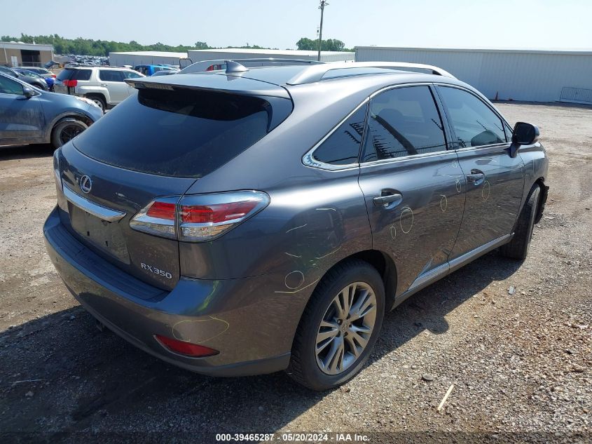 2014 Lexus Rx 350 VIN: 2T2ZK1BA9EC146435 Lot: 39465287