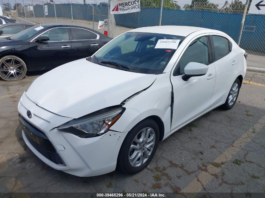 2017 Toyota Yaris Ia VIN: 3MYDLBYV4HY166612 Lot: 39465296