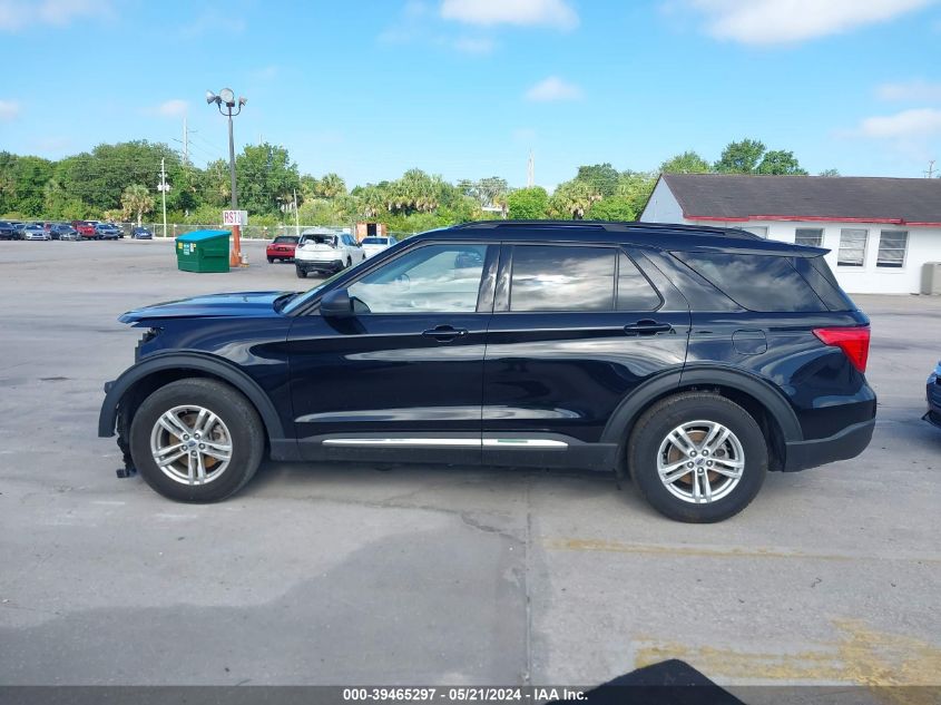 2022 Ford Explorer Xlt VIN: 1FMSK7DH3NGA51031 Lot: 39465297