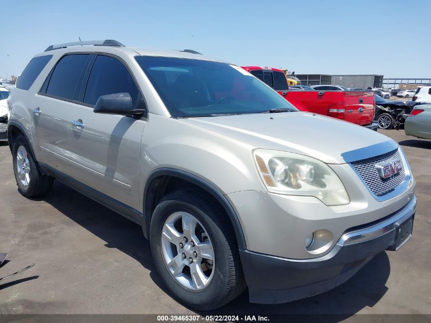 2010 GMC Acadia Sle VIN: 1GKLRLED6AJ237351 Lot: 39465307