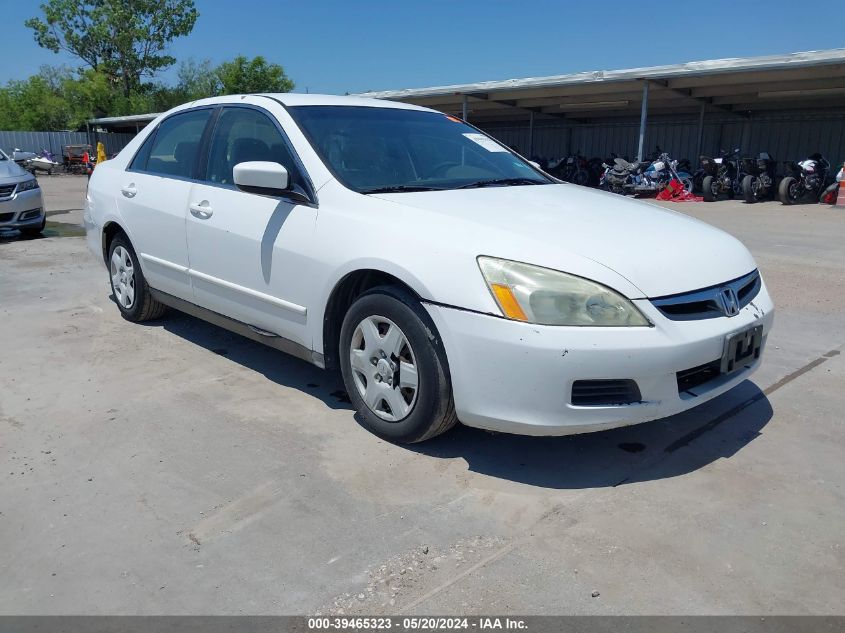 2007 Honda Accord 2.4 Lx VIN: 1HGCM56487A121308 Lot: 39465323