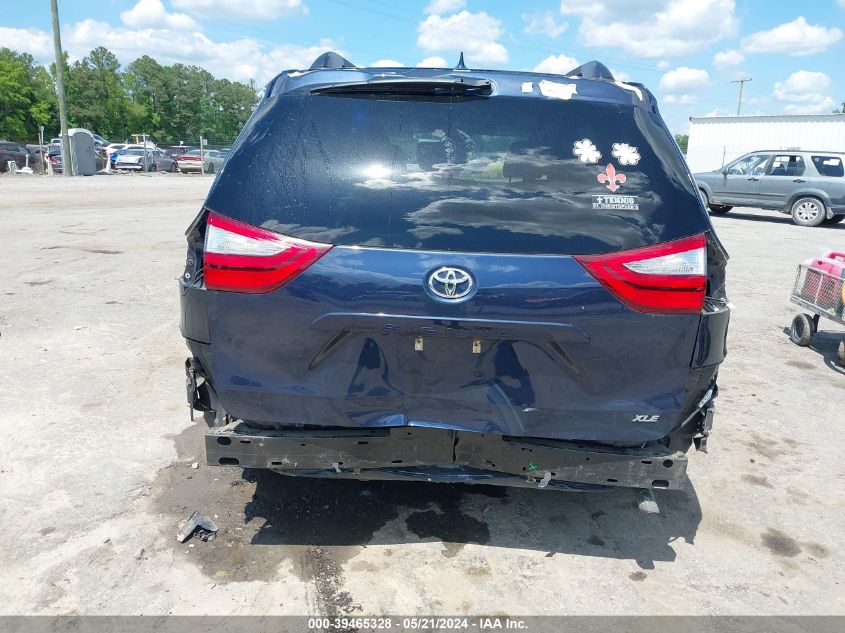 2019 Toyota Sienna Xle Premium 8 Passenger VIN: 5TDYZ3DC4KS992478 Lot: 39465328