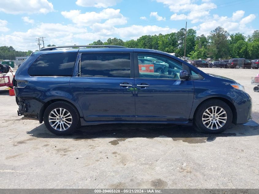 2019 Toyota Sienna Xle Premium 8 Passenger VIN: 5TDYZ3DC4KS992478 Lot: 39465328