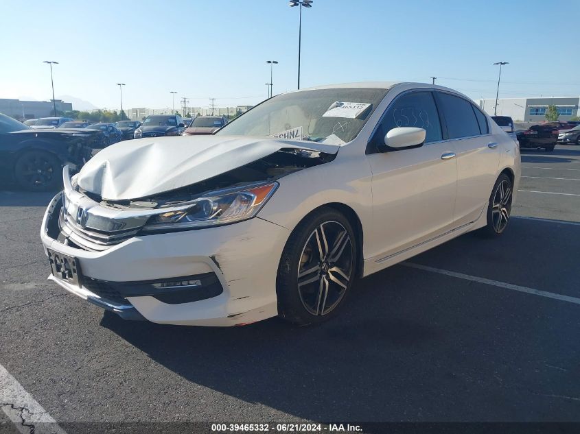 2016 Honda Accord Sport VIN: 1HGCR2F53GA022162 Lot: 39465332