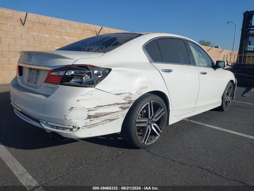 2016 Honda Accord Sport VIN: 1HGCR2F53GA022162 Lot: 39465332