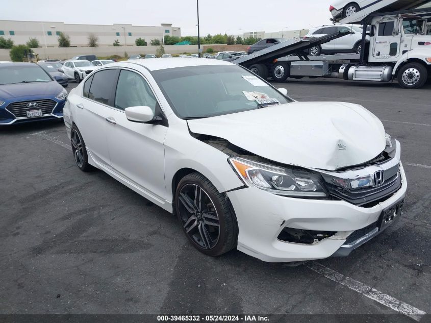 2016 Honda Accord Sport VIN: 1HGCR2F53GA022162 Lot: 39465332