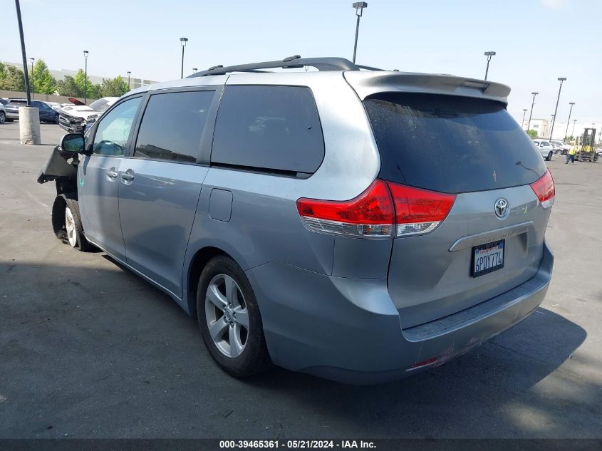 2011 Toyota Sienna Le V6 VIN: 5TDKK3DC7BS068112 Lot: 39465361