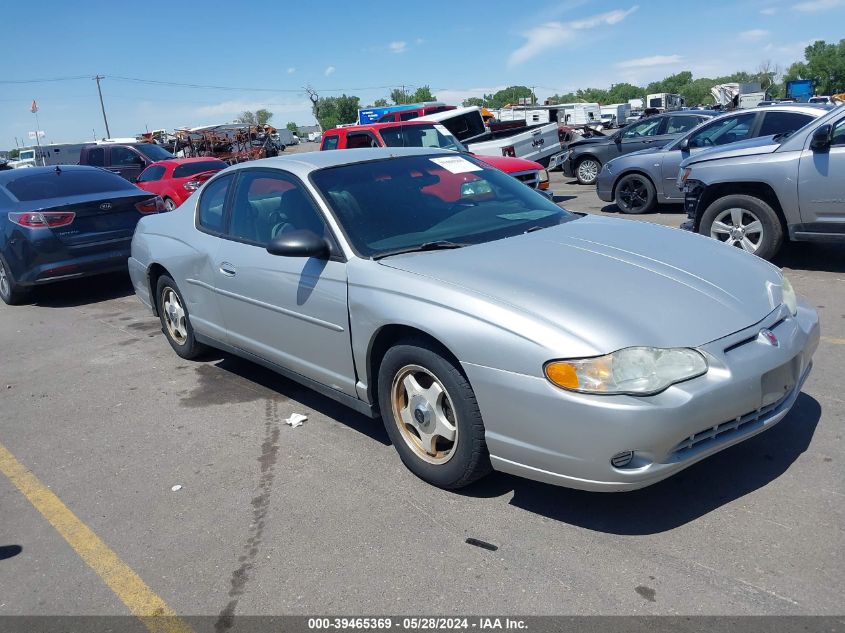 2004 Chevrolet Monte Carlo Ls VIN: 2G1WW12E049415069 Lot: 39465369