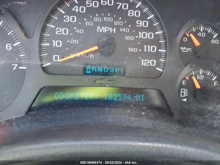 2003 Chevrolet Trailblazer Lt VIN: 1GNDS13S332281886 Lot: 39465374