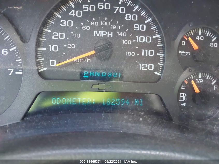 2003 Chevrolet Trailblazer Lt VIN: 1GNDS13S332281886 Lot: 39465374