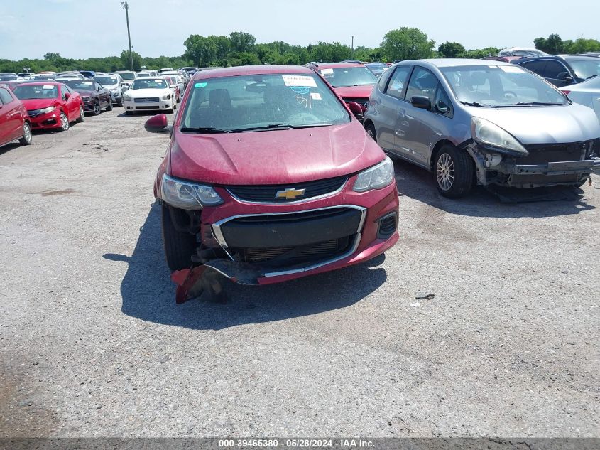 2019 Chevrolet Sonic Lt Auto VIN: 1G1JD5SB5K4148184 Lot: 39465380